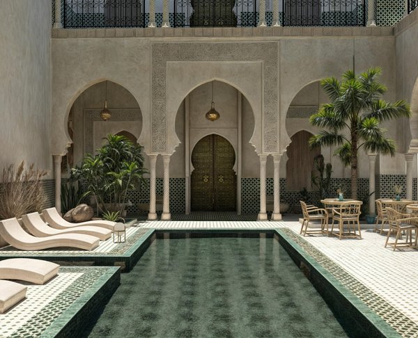 Beau riad à marrakech : un havre d'authenticité et de confort
